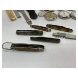 Vintage Watch and Knife Lot