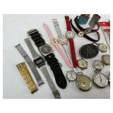 Vintage Watch and Knife Lot