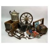 Primitive Rustic Antique Lot