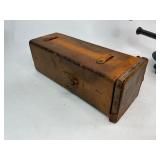 Antique Keuffel & Esser Co. Plane Table Alidade Surveying Telescope with Box + Brass Alidade Compass & Dip Needle Compass