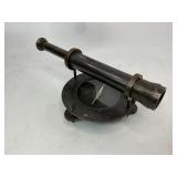 Antique Keuffel & Esser Co. Plane Table Alidade Surveying Telescope with Box + Brass Alidade Compass & Dip Needle Compass