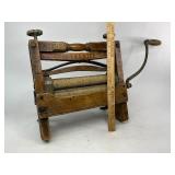 Antique Anchor Brand Clothes Wringer