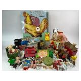 Vintage Toy Junk Drawer Box Lot