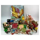 Vintage Toy Junk Drawer Box Lot