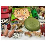 Vintage Toy Junk Drawer Box Lot
