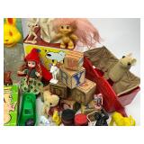 Vintage Toy Junk Drawer Box Lot