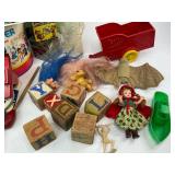 Vintage Toy Junk Drawer Box Lot