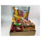 Vintage Toy Junk Drawer Box Lot