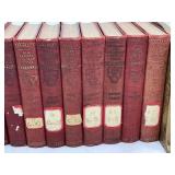 The University of Minnesota Cast Iron Bookends with 1931 Encyclopedia Books