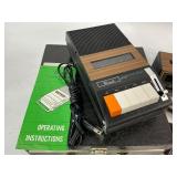 Vintage Electronics Lot - Cassestte Player Recorder and Digital & Flip Alarm Clocks
