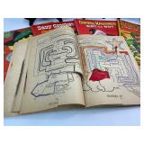Vintage Coloring Book Lot