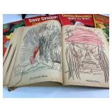 Vintage Coloring Book Lot
