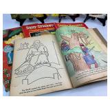 Vintage Coloring Book Lot
