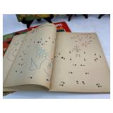 Vintage Coloring Book Lot