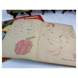 Vintage Coloring Book Lot