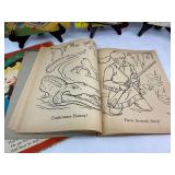 Vintage Coloring Book Lot