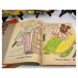 Vintage Coloring Book Lot