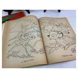 Vintage Coloring Book Lot