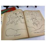 Vintage Coloring Book Lot