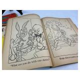 Vintage Coloring Book Lot