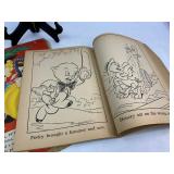 Vintage Coloring Book Lot
