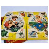 Vintage Coloring Book Lot