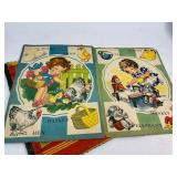 Vintage Coloring Book Lot