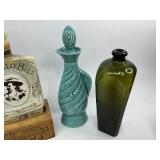 Jim Beam Decanter and Bottle Lot