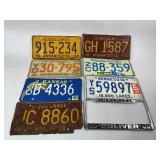 Vintage Minnesota License Plate Lot