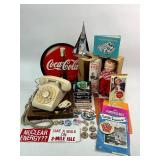 Misc. Vintage Items Junk Drawer Box Lot
