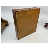 7up Wood Crate Shelf and 2 Trinket Display Shelves