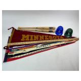 Minnesota Pennant Lot - Gophers, Twins, and Vikings
