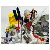 Misc Vintage Toy Junk Drawer Box Lot