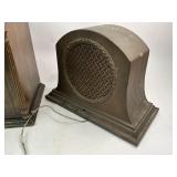 Antique Mayfair Radio and Speaker