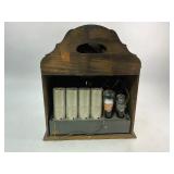 Antique Mayfair Radio and Speaker