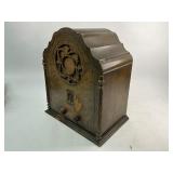 Antique Mayfair Radio and Speaker