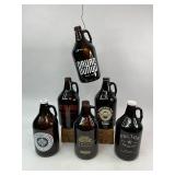 6 Minneapolis Brewery Growler Bottles