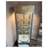 Glass Rotating Display Cabinate