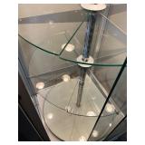 Glass Rotating Display Cabinate