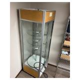 Glass Rotating Display Cabinate