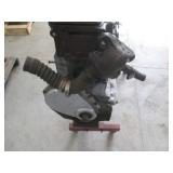 Chevrolet 350 Small-Block V8 Engine on Engine Stand - Cast Iron Block