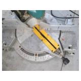 DEWALT 12" Compound Miter Saw - Bevel & Miter Scales, Used