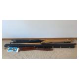 Pool Cue Set With Hard Case - Assorted Billiard Cues & Accessories