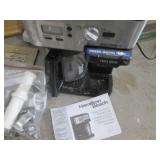 Hamilton Beach 2-Way Flex Brew Coffeemaker, 4-Slice Toaster, Blender, Gibson Dinnerware, Bread Box