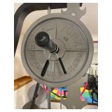 Hoist Fitness Power Rack with Hampton 45 lb and 25 lb Weight Plates
