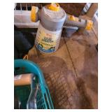 Garden Supplies - Wicker Baskets, Sunflower Planter, Hand Sprayer & Tools