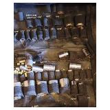 Craftsman Socket Set - 3/8 in & 1/2 in Drive, Imperial Sizes, Red Case