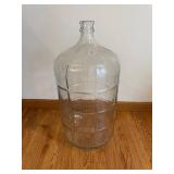 Glass Carboy Demijohn Bottle - Large Clear Jug with Narrow Neck  22" Tall