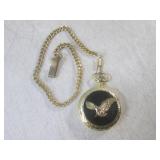 (CNTR) Eagle Design Gold Tone Pocke...