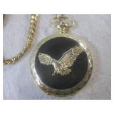 (CNTR) Eagle Design Gold Tone Pocke...